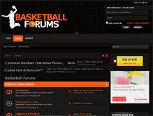 Tablet Screenshot of basketballforums.net